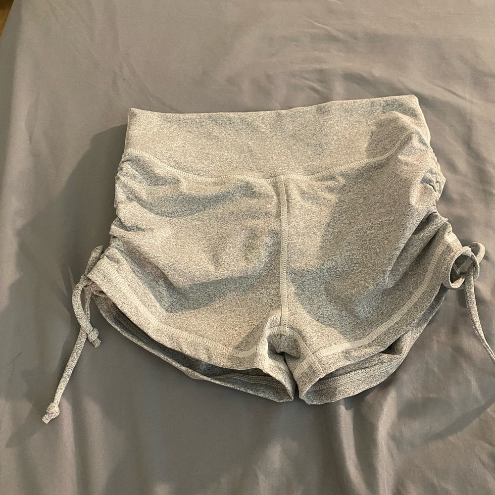 Muscle Nation Scrunch butt and scrunch side high waisted workout spandex shorts